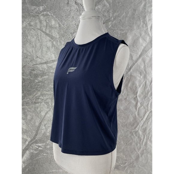 FABLETICS $40 Phoenix‎ Breathe Muscle Athletic Tank Top Navy Blue Size Medium - Picture 8 of 10